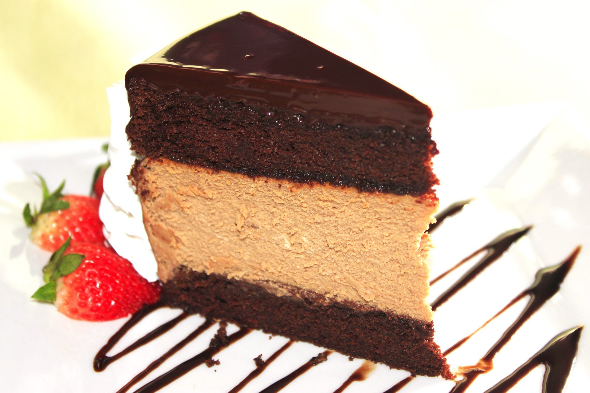 Chocolate Caramel Layer Cake
